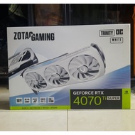 Nvidia Geforce RTX4070TI Super Zotac Gaming Trinity OC White Edition DLSS3, (Box Only)