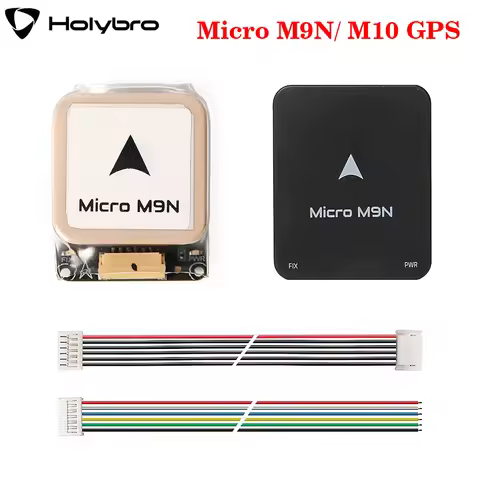 Holybro Micro M9N/ M10 GPS With IST8310 Digital Compass Ceramic Patch Antenna 32X26mm for RC Airplan