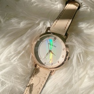 Light Luxury Niche Women's Watch Simple Temperament Student Korean Style Reflective Mirror Ladies Wa
