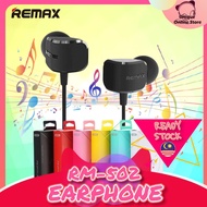 100% ORIGINAL SUPER BASS HIGH QUALITY SOUND REMAX EARPHONE RM-502 EAR PHONE Gaming Super Bass CHRIST