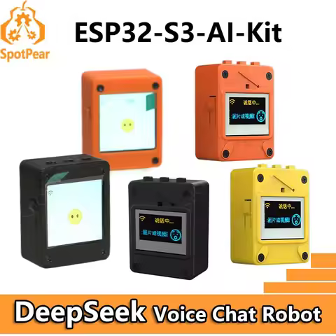 DeepSeek AI Voice Chat ESP32-S3 1.54inch LCD Display Screen N16R8 WROOM-1-N16R8 DevKitC-1 Developmen