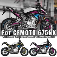CFMOTO 675NK 675 NK NK-675 2025 Motorcycle Waterproof Fairing Body Sticker Decorative Decals Kit Pro