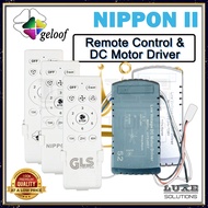 Geloof / Nippon II 52" / 56" DC motor Ceiling Cooling Fan Remote Control Controller Receiver