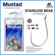 Mustad Stainless Beak Hook 92553S - SS   Fishing Hook Mata Kail Pancing