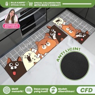 RAJA X RIZKY CHIKAY DIATOMITE KITCHEN DOOR AESTHETIC KITCHEN DOOR 2IN1 120X40CM & 60X40CM FOOT DOOR/