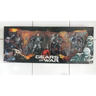 GEARS OF WAR ACTION FIGURE BOX SET FOR COLLECTION RARE