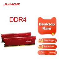 JUHOR Ram DDR4 4GB 8GB 16GB Memory 2400MHz 2666MHz 3000MHz 3200MHz DDR3 4GB 8GB 1600MHz 1866MHzDesktop Dimm Memoria Heatsink
