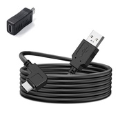 USB C Dash Cam Cable for Rove R2-4K, 11.5 ft Power Cord for REDTIGER Car Dashboard Camera, with Mini