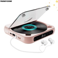 TRENDYZONE Bluetooth CD Player, A-B Repeat with Bluetooth 5.3 Portable CD Player,  LCD Screen Wirele