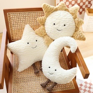 Healing Style ins Style Moon Pillow Nordic Star Home Pillow Decoration Smiley Face