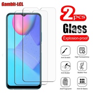 2Pcs Kính cường lực bảo vệ ban đầu cho Vivo Y21 y21s 6.51 "v2110 v2111 bảo vệ màn hình bảo vệ Bìa ph