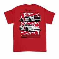 SAKAZUKI T-Shirt Distro Children's Car Image FERRARI F40 LBWK LIBERTY WALK V2 Automotive Series