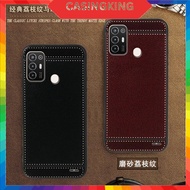 ZTE Blade A52 Case 2GB 64GB 6.52 Inch Black brown pink red blue soft TPU leather pattern Cover for Z
