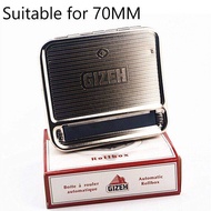 Metal Storage Boxes Roll Box Automatic Case Portable Rollbox Metal Hand-rolling Making Machine GIZEH