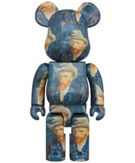 現貨 全新 正版 Be@rbrick 庫柏力克熊 Van Gogh Museum Self 1000% 梵谷 自畫像