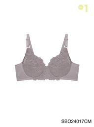 Sabina Function Bra Level 1 เสื้อชั้นใน มีโครง รหัส SBO24017CM - สีช็อคโกแลต