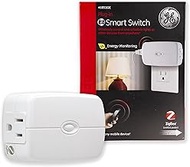 GE Zigbee Plug-in Smart On/Off Switch, Works Directly with Amazon Plus, Echo Show (2nd Gen), SmartThings and Wink, 2-Outlet, Lighting and Small Appliance Control, No Wiring Required, 45853GE, White
