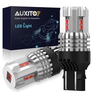 LY 7443 AUXITO 2Pcs 7440 7441 P21w LED Auto Lamps 3020 T20 W21w W21/5W Led Car Brake Light 6000K Wh