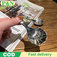 [P&N] 1/2/3Pcs Tea Spoon Stainless Steel Stirring Sundae Coffee Tea Spoons Dessert Stirring Coffee S