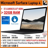 Microsoft Surface Laptop 5/4/3(1 YEAR WARRANTY T&C)13.5 inch Touch Core i7/i5(10th GEN)Upto 16GB RAM