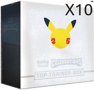 Pokemon TCG 25th Anniversary Celebrations Elite Trainer Box ETB Factory Sealed 1 case Ready To Ship