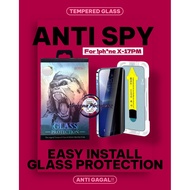 [ ANTI-FAIL] TEMPERED GLASS PRIVACY GLOSSY ANTI-SCRATCH SPY Screen Protector X/XR/XS MAX| 11/12/13/1