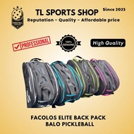 Facolos Elite Backpack Pickleball Sports Backpack - Fashionable, Professional Design