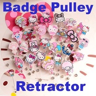 ❤ Retractor ❤ Retractable Pulley Badge ❤ Ezlink Card Holder Retractable Key Chain ❤ Badge Reel ❤