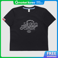 Le Coq Sportif X Grocery Store Womens Dual Flex Crop Short-Sleeve T-Shirt Qq222Lrs45-Blk0