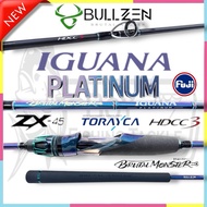 2025 BULLZEN IGUANA PLATINUM JIGGING ROD BRUTAL MONSTER SPINNING OVERHEAD BAITCASTING FISHING ROD