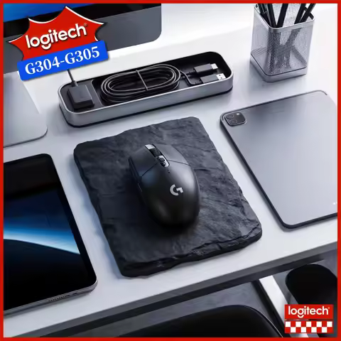 Logitech G304 LIGHTSPEED Wireless Gaming Mouse 12000 DPI 1Ms Latency HERO Sensor 250Hr Battery Porta