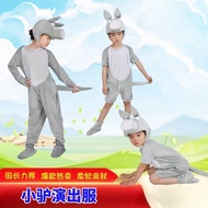Children Donkey Animal Performance Costume Toddler Little Donkey Game Costume Wild Donkey Performanc