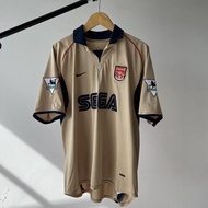 Jersey Original Arsenal 2001/2002 Sega Gold