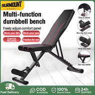 IRunning Foldable Workout Bench Sit Up Bench Home Gym Bench Dumbbell Bench