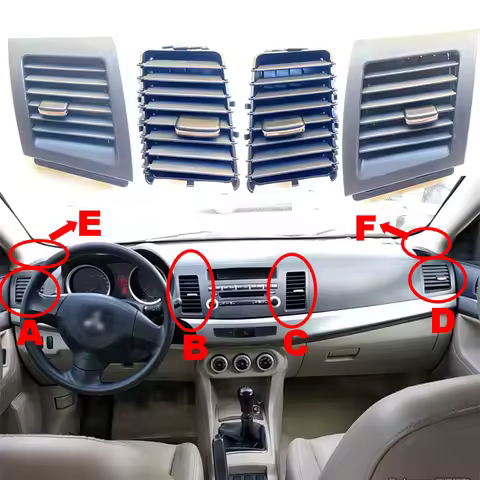 Genuine car air conditioner outlet for Mitsubishi Lancer EX Car dashboard vents, Air conditioning Ve