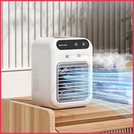 Mini Air Cooler Rechargeable USB Fan Humidifier with Mist 3 Modes 2 Wind Speeds Fan with Low Noise for Living Room fotmy