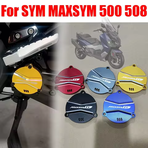 Motorcycle Decorative Cover Frame Front Drive Shaft Cover Guard For SYM MAXSYM TL 500 508 TL500 TL50