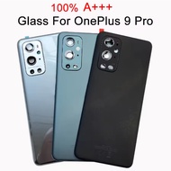 Oneplus 9 Pro 5G LE2123 Back Glass Cover 1+ 9Pro LE2127 Back Door Replacement Battery Case Rear Hous