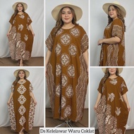Daster Jumbo Kelelawar Kalong Lowo Batik Radian Solo Bahan Rayon Premium