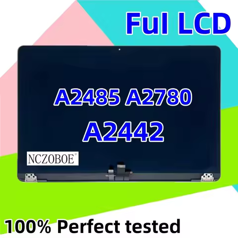 A2780 NCZOB A2442 A2485 A2780 Laptop LCD Screen Display Assembly For macbook Air Retina LCD Panel As
