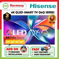【𝐑𝐞𝐚𝐝𝐲 𝐒𝐭𝐨𝐜𝐤】HISENSE 55" 65" 75" 85" 4K QLED UHD Smart TV Q6Q Series 55Q6Q / 65Q6Q / 75Q6Q / 85Q6Q V