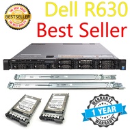 ขาย Server Dell R630 CPU E5-2620V3*2 HDD SAS600GB*4 RAM128GB RAID H730 Dual PSU*2 ประกัน 1 ปี !!! Us