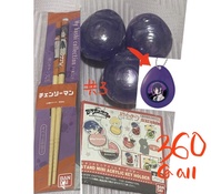 出 鏈鋸人  蕾潔發聲扭蛋*3+ 蕾潔筷子 set 蕾賽  レゼ  Reze  Bomb 炸彈魔人 電鋸人