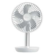 Lumena Wireless Tabletop Fan White