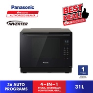 Panasonic 31L 4-in-1 Combination Steam / Grill Microwave Oven NN-CS89LB  / NN-CS89LBMPQ