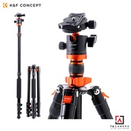 Camera Tripod - Tripod & Monopod 2in1 K&F Concept K254A3 + BH-28L - KF09.089V1 - Aluminum