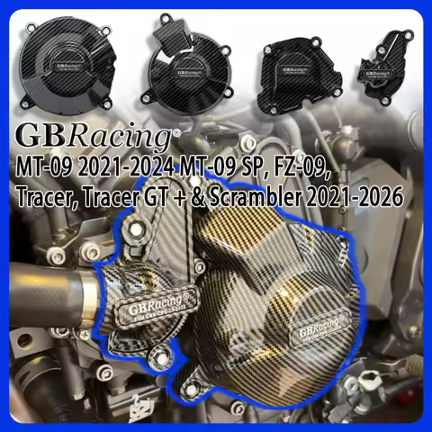 Motorcycles Engine Protection Cover For GB Racing For MT-09 2021 2022 2023 2024 2025 2026 FZ-09 XSR9