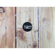 White Flat Nylon Washer for Screws M2 Screw