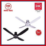 KDK W56WV 56 Ceiling Fan (Black / White) *FREE DELIVERY*