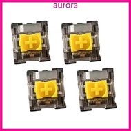 Auro 3Pin Crosses Shafts Switches for Blackwidow V3Pro Mechanical Gaming Keyboards RGBs Yellow Switc